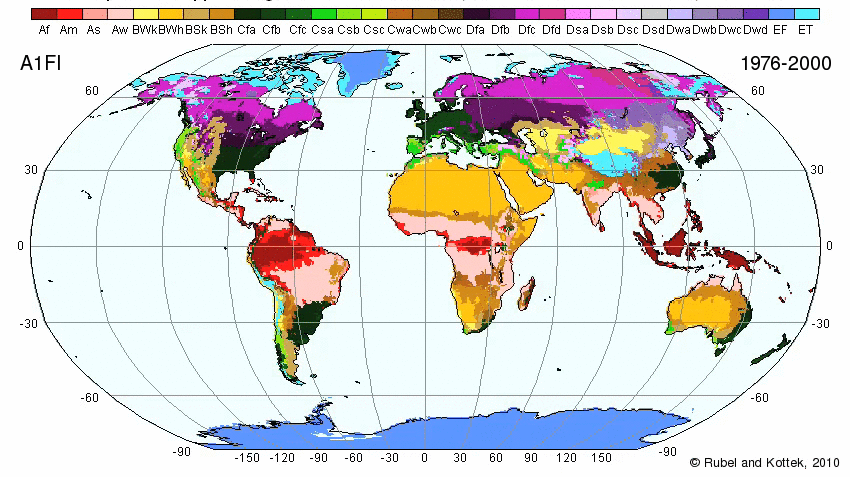 Climate Zone Chart